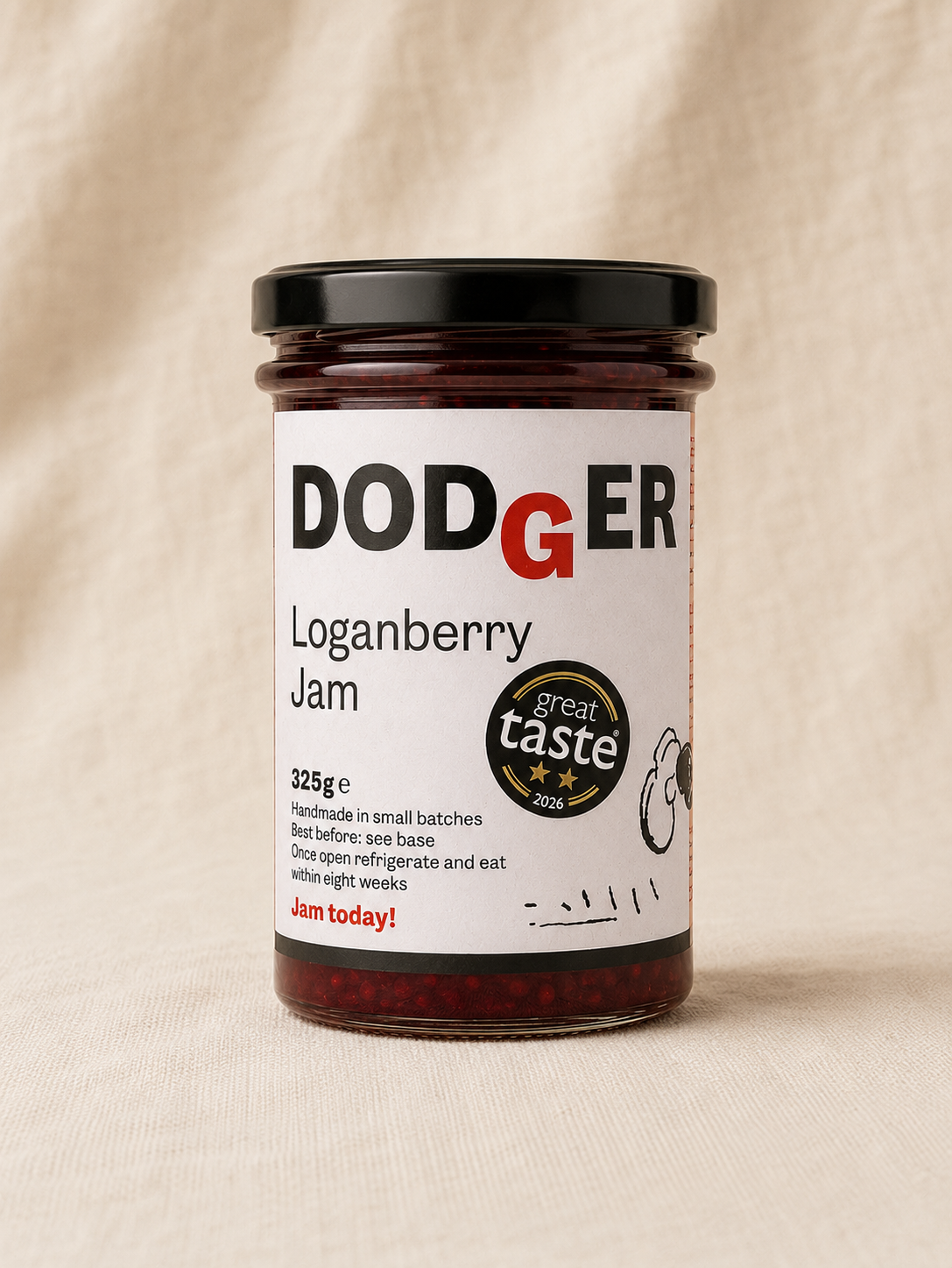 Dodger Loganberry Jam