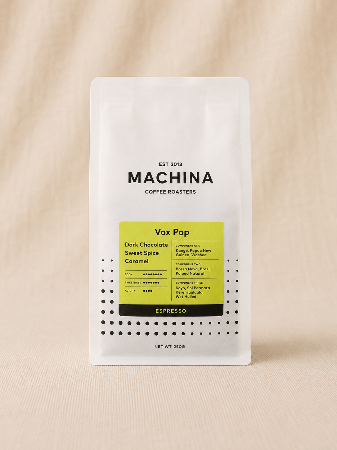 Machina Coffee Beans 250g
