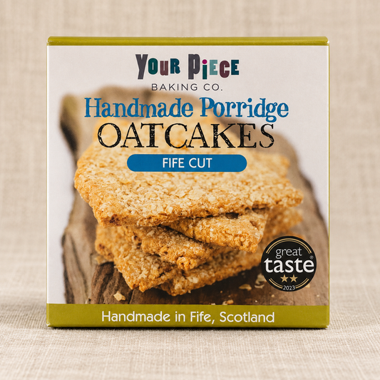 Fife cut porridge oatcakes